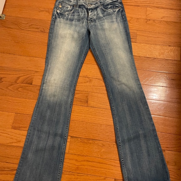 Big Star  Low Rise - Extra Long - Extra Tall - Bootcut Jeans - Picture 2 of 6